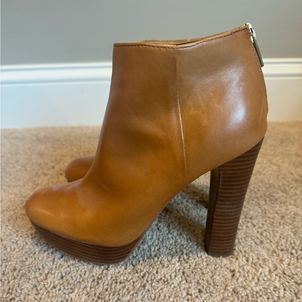 Michael Kors Tan Booties - Size 7